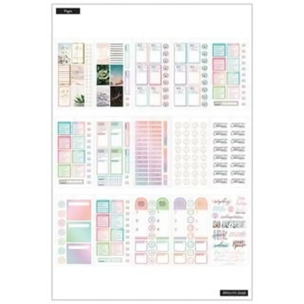 The Classic Happy Planner® Digital Detox Value Pack Stickers​​